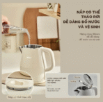 Đặc điểm nổi bật của ấm đun nước Bear 1.5L EB-5H15D