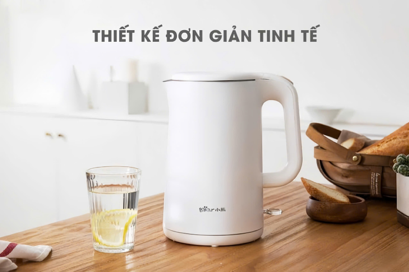 Đặc điểm nổi bật của ấm đun siêu tốc Bear 1.5L ZDH-B15T1
