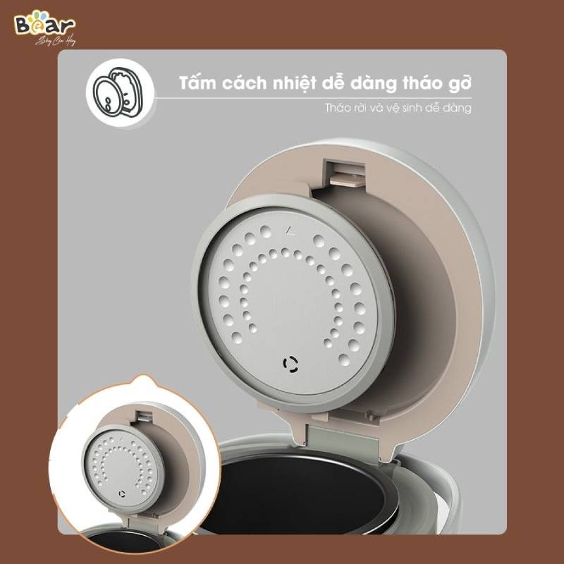 An toàn khi sử dụng, dễ dàng khi vệ sinh