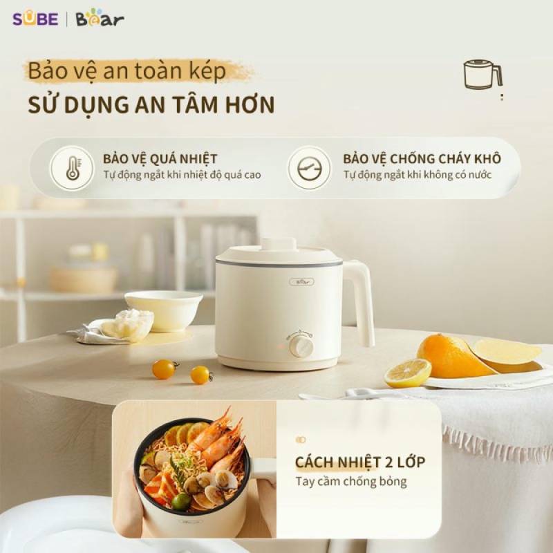 An toàn tối ưu với cảm biến tự động ngắt thông tin