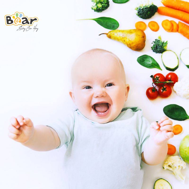 Cháo rau củ cho bé ăn dặm