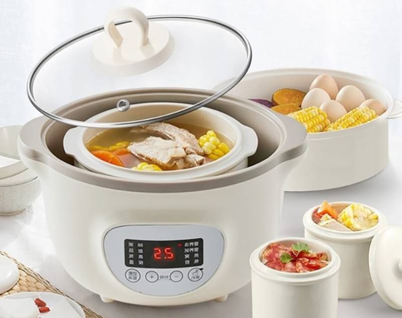 Cấu tạo nồi nấu chậm Bear