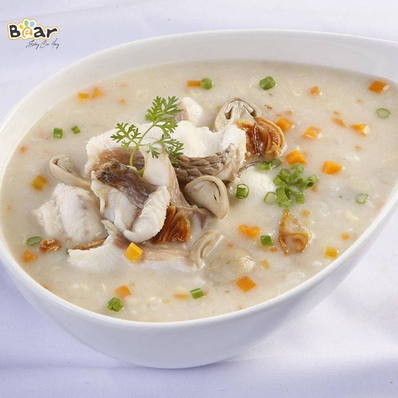 Cháo cá lóc cho bé ăn dặm