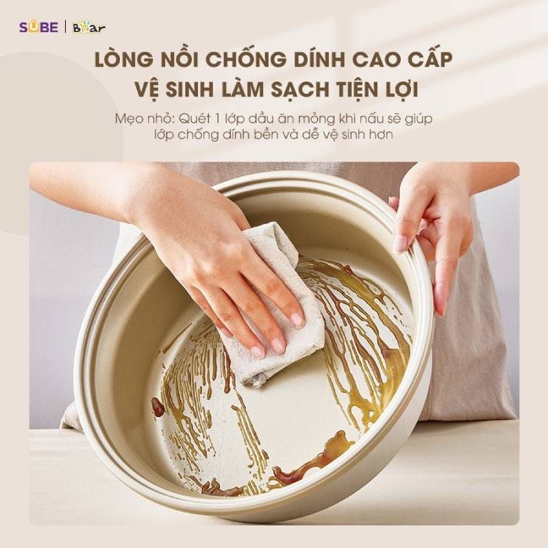 Chất liệu chống dính cao cấp