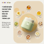 Đa dạng tính năng, nấu được đa dạng món 
