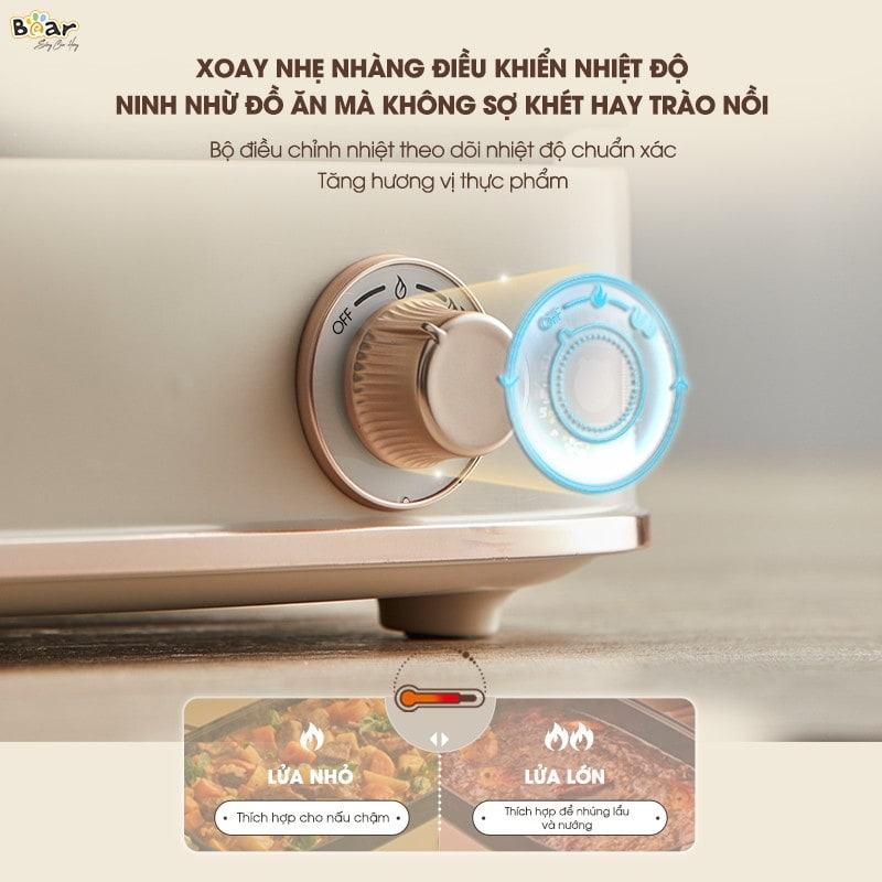 Đặc điểm của nồi lẩu nướng Bear 4.5L