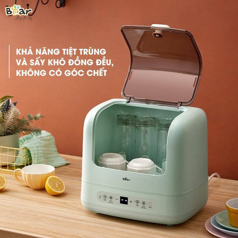 Đặc điểm nổi bật của máy tiệt trùng bình sữa Bear SB-MTT17 (Bản quốc tế)