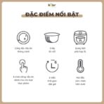 Đặc điểm nổi bật của nồi cơm điện Bear 3L 