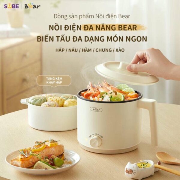 Nồi điện đa năng Bear MC-4H16H