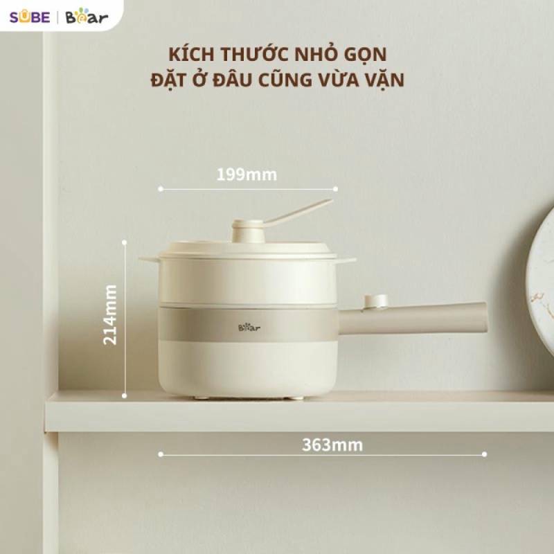 Đặc điểm nổi bật của nồi điện Bear 1.6L