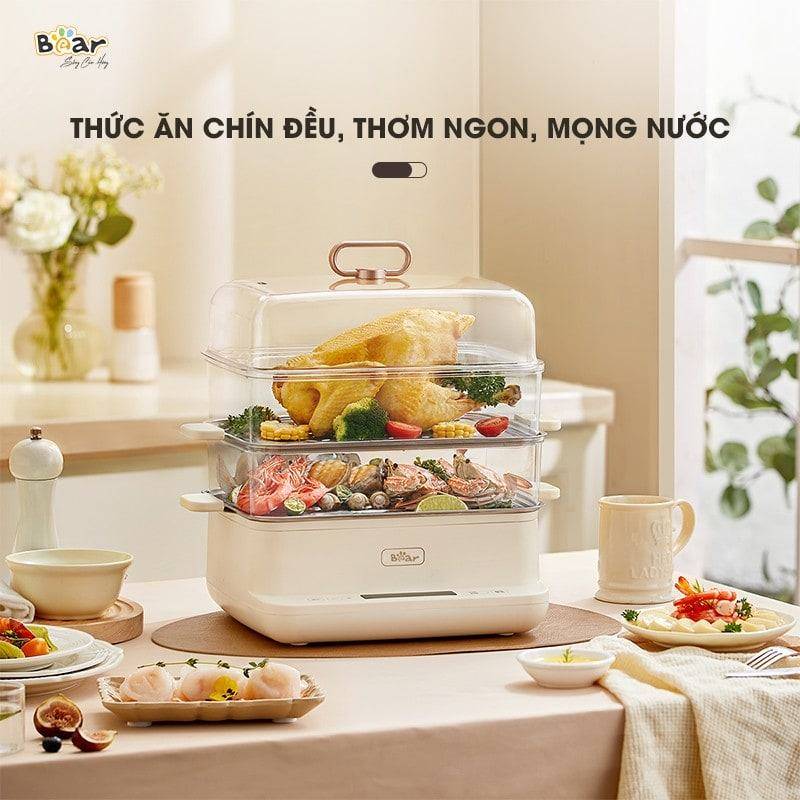 Dung tích lớn phù hợp cho cả gia đình thưởng thức món ngon
