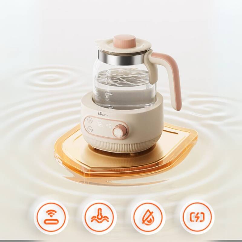 Máy đun nước hâm sữa Bear WW-4H12W (Bản quốc tế) sở hữu thiết kế đẹp mắt