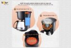 Với vài thao tác đơn giản, bạn sẽ có ngay những ly cà phê đậm đà