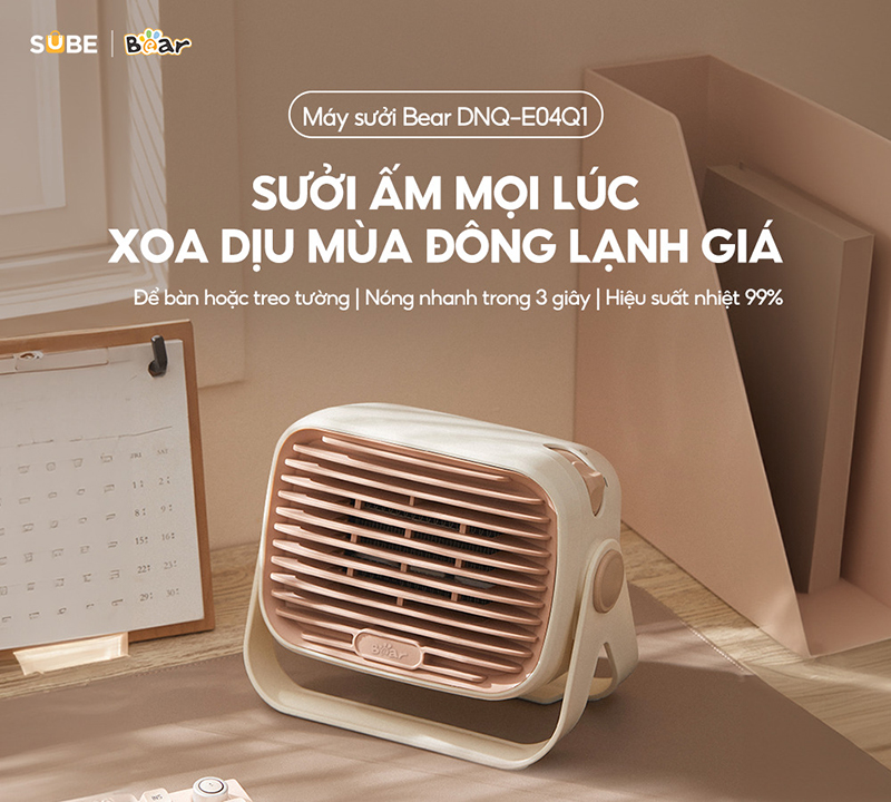 Đặc điểm nổi bật của máy sưởi Bear DNQ-E04Q1