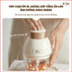 Vận hành êm ái, xay nhuyễn chỉ bằng 1 nút chạm