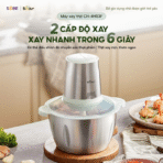 Đặc điểm nổi bật của máy xay thịt Bear CH-4H03F