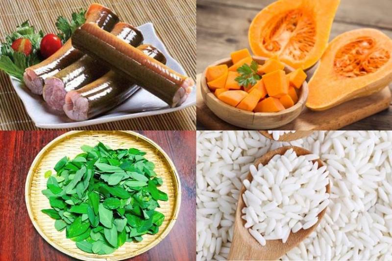Nguyên liệu nấu cháo lươn