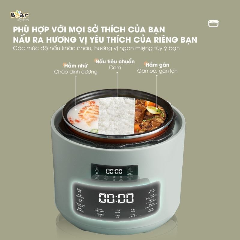 Thiết kế tinh tế, thông minh với nắp nồi có thể tháo rời