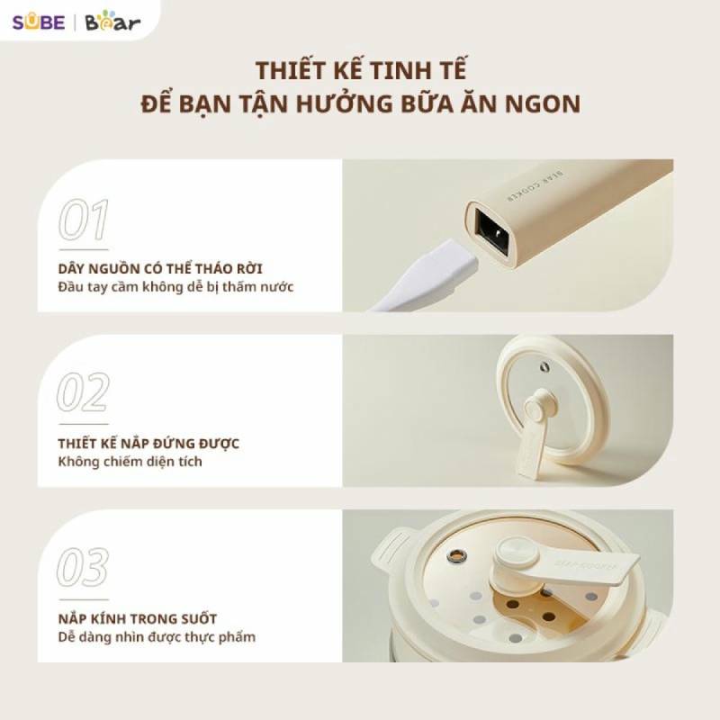 Thiết kế nhỏ gọn tinh tế