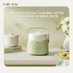 Thiết kế nhỏ gọn, tone màu pastel nịnh mắt 