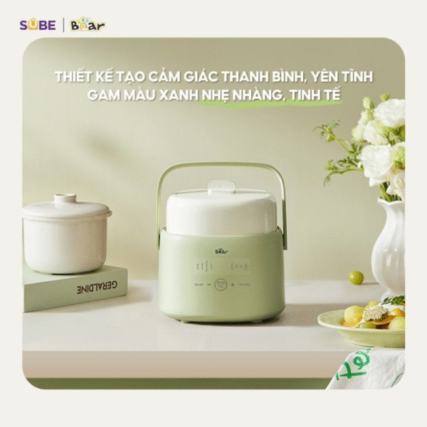Thiết kế nhỏ gọn, tone màu pastel nịnh mắt 