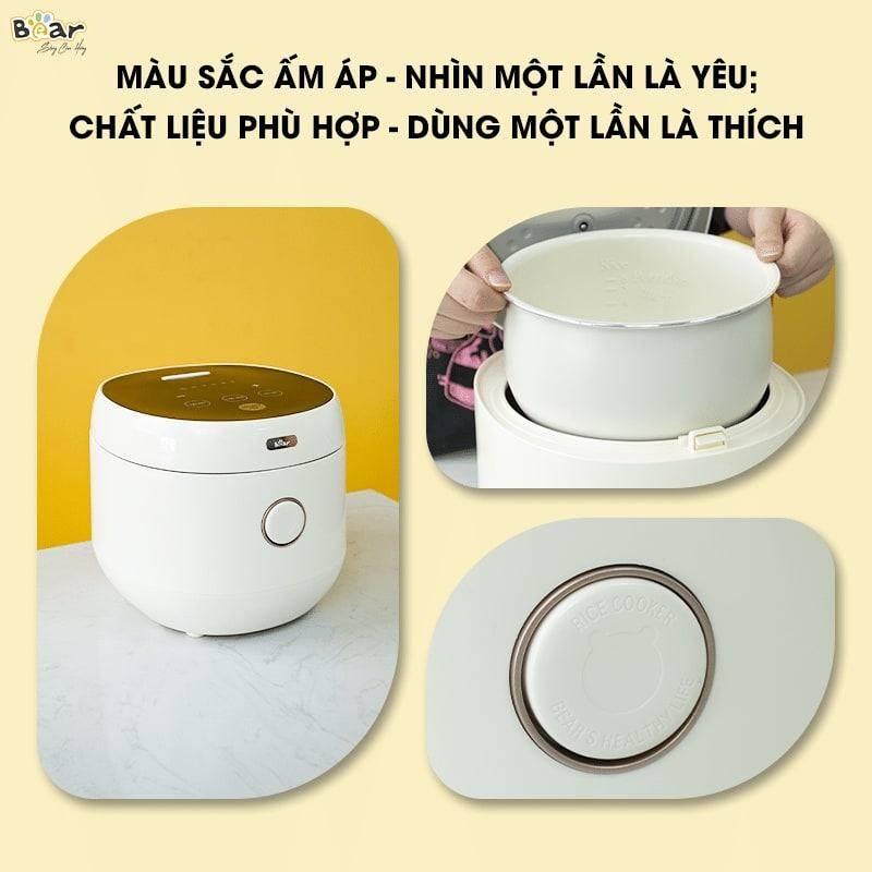 Thiết kế nhỏ gọn với màu sắc trang nhã, ấm áp