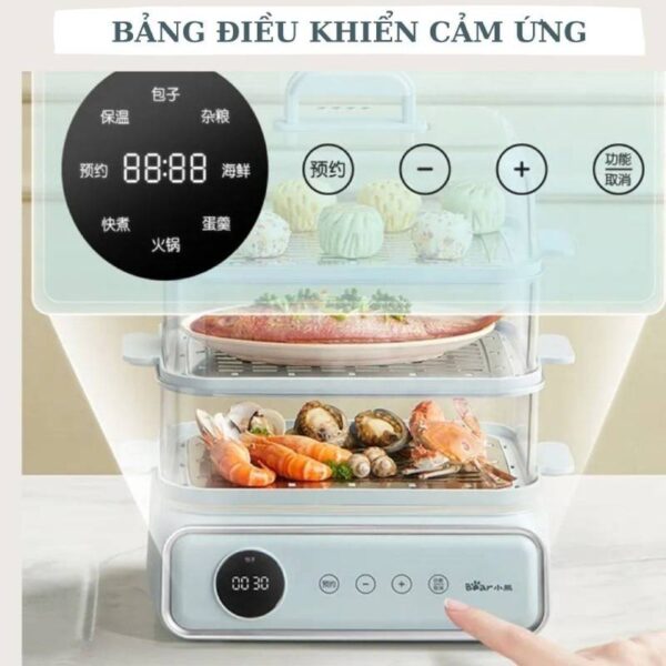 Thiết kế thông minh tối ưu không gian và công suất nấu