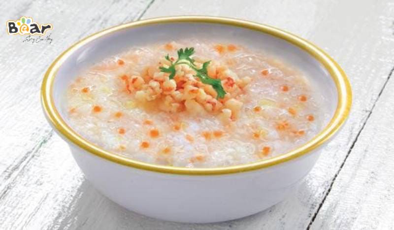 Cháo gà cho bé ăn dặm