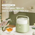 Thiết kế nhỏ gọn, tone màu pastel nịnh mắt 