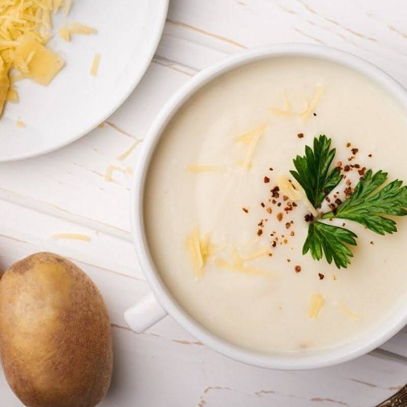 Cháo khoai tây hạt sen