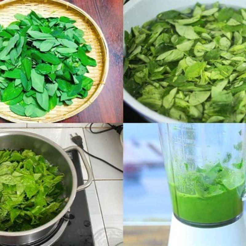 Nấu cháo ếch cho bé ăn với rau ngót