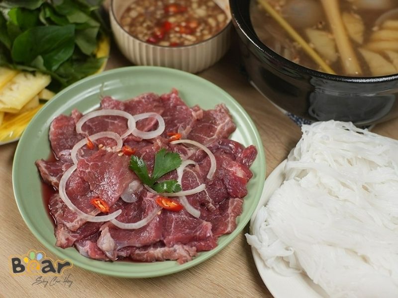 Cách nấu lẩu bò thập cẩm