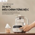 Máy đun nước hâm sữa Bear WW-4H12W (Bản quốc tế) sở hữu thiết kế đẹp mắt