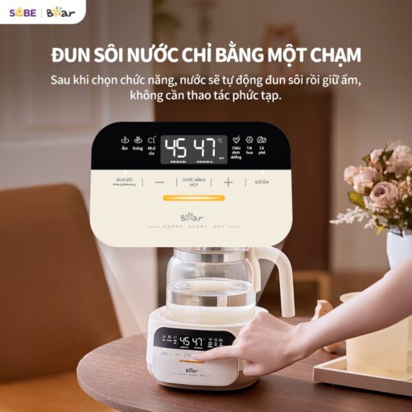Đặc điểm nổi bật của máy đun nước hâm sữa Bear WW-5H12N (Bản quốc tế)
