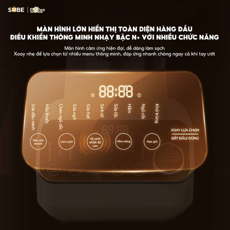 Máy làm sữa hạt mang lại sự tiện nghi cho căn bếp của bạn