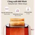 Thiết bị làm bánh nổi bật với nhiều tính năng thông minh