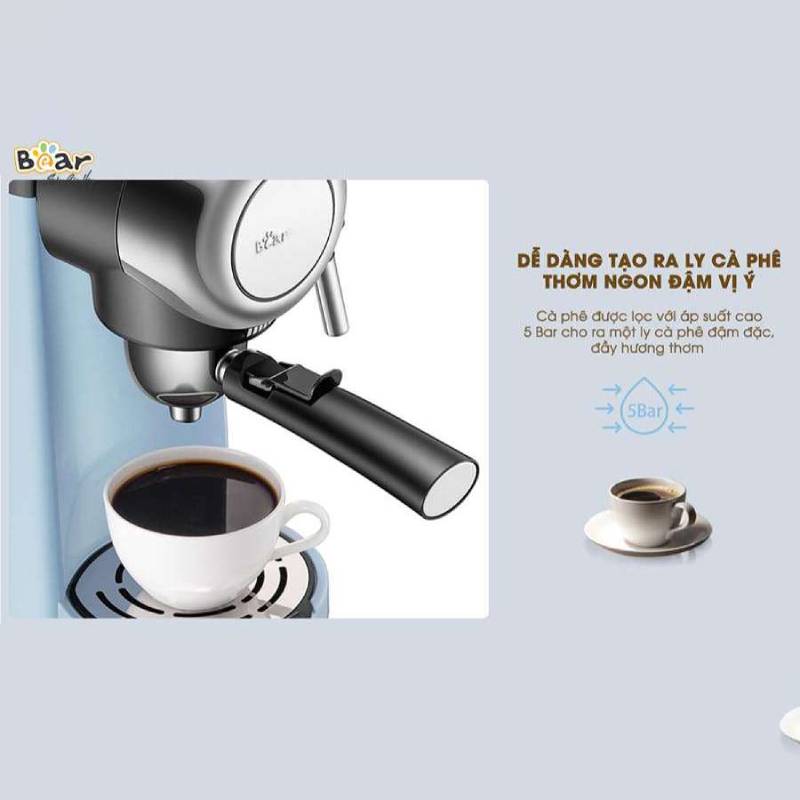Với vài thao tác đơn giản, bạn sẽ có ngay những ly cà phê đậm đà