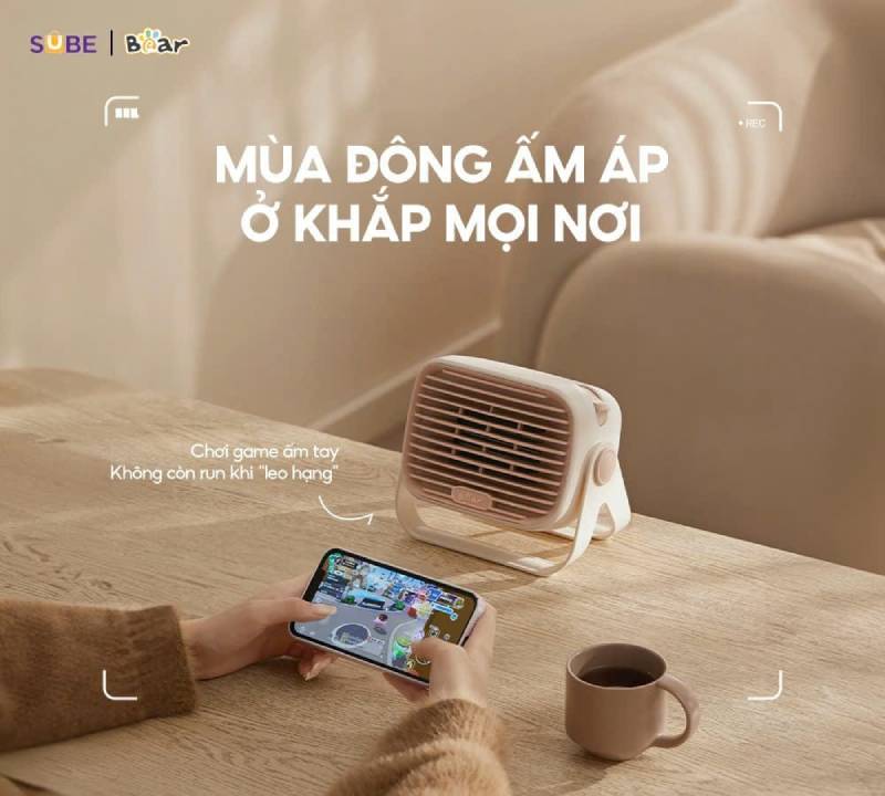 Đặc điểm nổi bật của máy sưởi Bear DNQ-E04Q1