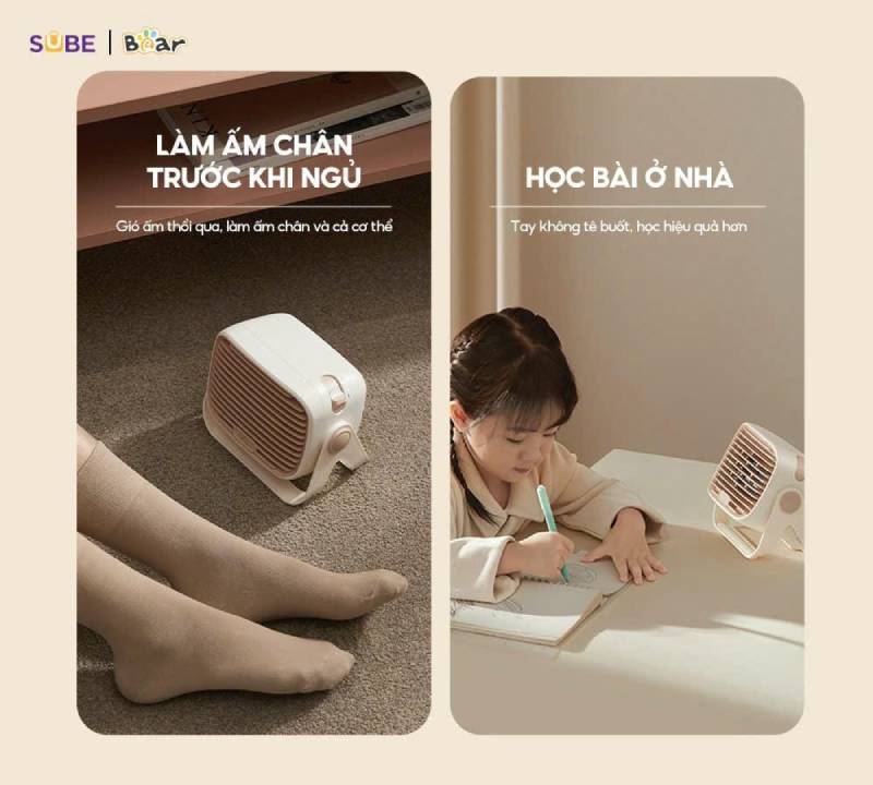 Máy sưởi ghi điểm nhờ khả năng an toàn cao
