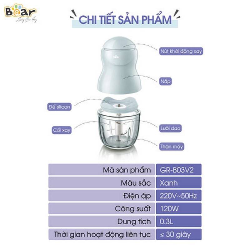 Dễ dàng sử dụng, nấu đa dạng món trong thực đơn ăn dặm cho bé mỗi ngày