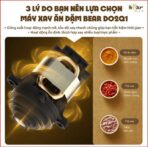 Dễ dàng sử dụng và tháo lắp giúp vệ sinh sạch sẽ từ sâu bên trong