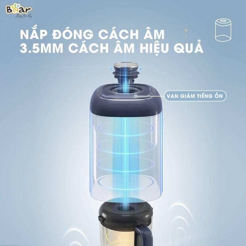 Sản phẩm máy làm sữa hạt này là lựa chọn lý tưởng cho những ai yêu thích sự tiện nghi