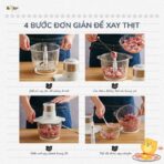 Máy xay thịt Bear SB-MA02L thiết kế đẹp