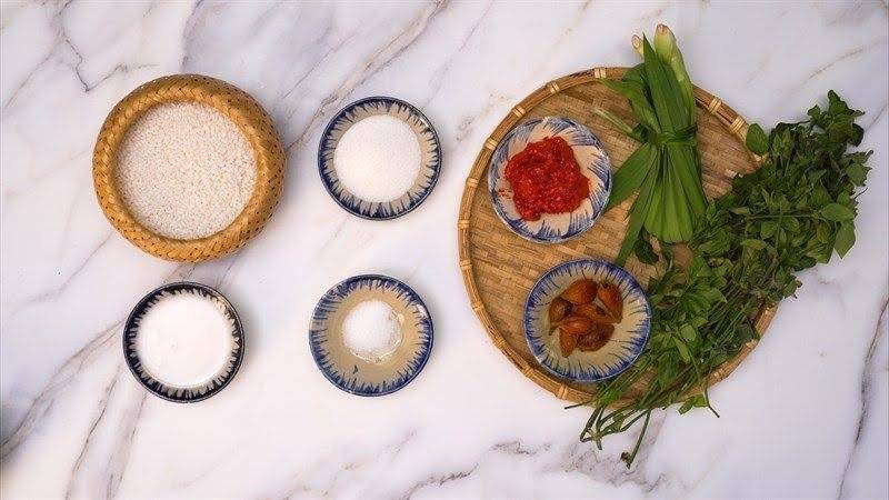 Nguyên liệu và dụng cụ cần chuẩn bị