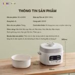 Đặc điểm nổi bật của nồi áp suất Bear 4L SB-AS40W 
