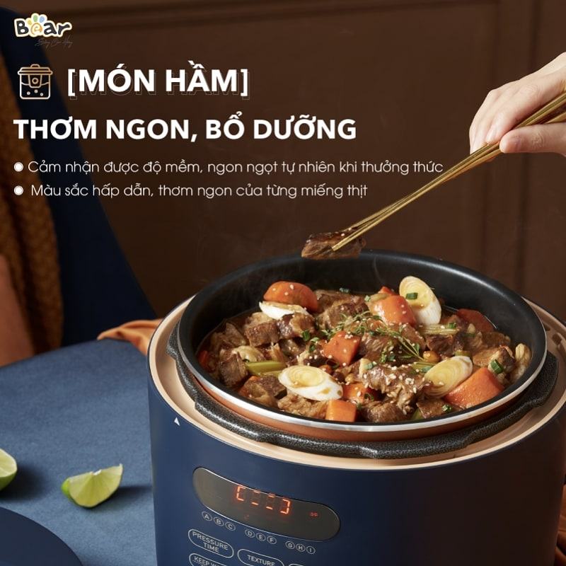 Dễ dàng thao tác, sử dụng nấu ra những món ăn ngon dành cho người thương