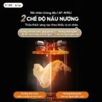 Tính năng thông minh hiện đại với 2 chế độ nấu nướng 