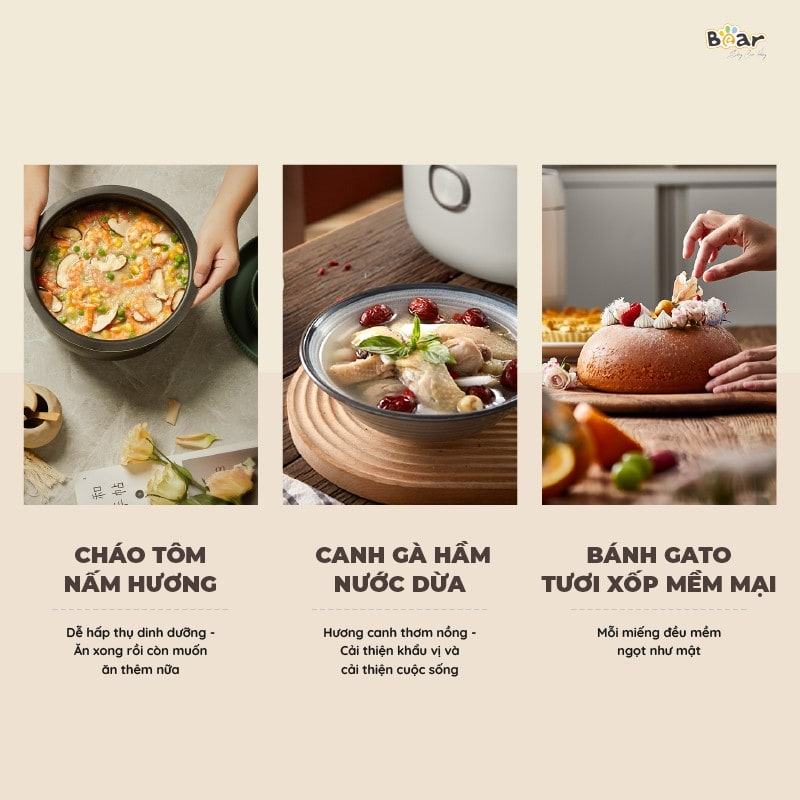 Công nghệ nấu cơm thông minh với cảm biến nhiệt kép NTC