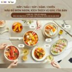 Chế biến đa dạng món ăn