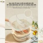 Chất liệu an toàn với lòng nồi chống dính